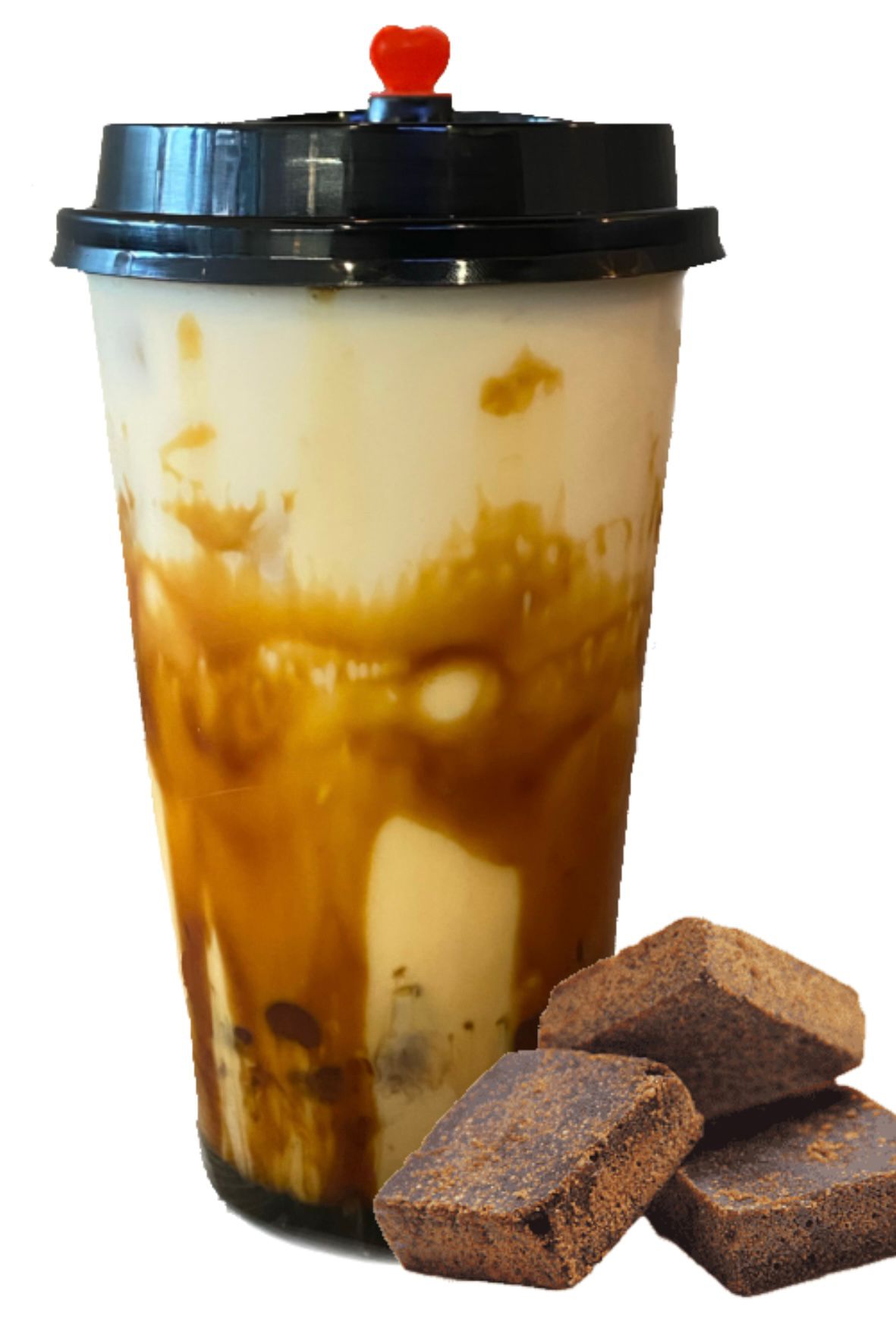 Bruine suiker Bubble Tea
